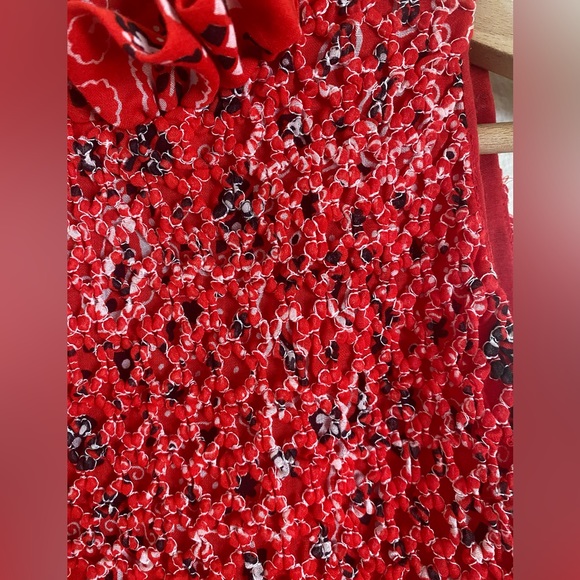 Vintage 1970’s Nancy’s Red Bandana Dress - Picture 6 of 7